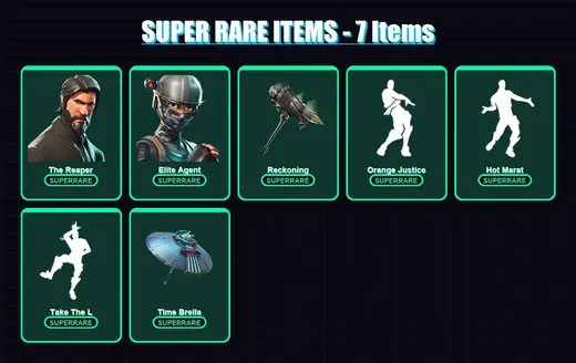 [PS4/PS5/XBOX/PC] | The Reaper | Elite Agent | Lynx | Dire | The Ice King | 53 skin | 53 pickaxe | 71 emote | 70 glider | Lv1137