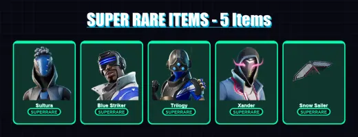 [PS4/PS5/XBOX/PC] | Sultura | Blue Striker | Trilogy | Xander | Paradigm (Reality-659) | 59 skin | 67 pickaxe | 40 emote | 48 glider | Lv484 — Game account