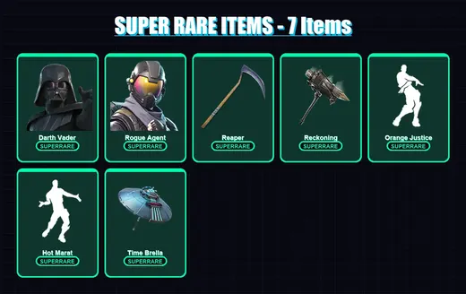 [PS4/PS5/XBOX/PC] | Darth Vader | Rogue Agent | Kymera | Blackheart | Leviathan | 221 skin | 278 pickaxe | 197 emote | 237 glider | Lv3291
