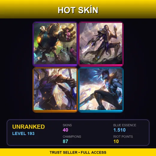 LAS | Victorious Blitzcrank | Victorious Lucian | Victorious Aatrox | Pulsefire Ekko | 40 Skin | 87 Champ | Lv193