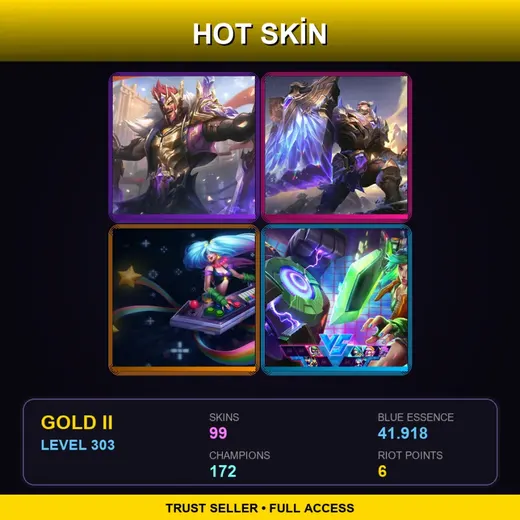 SG | Victorious Draven | Victorious Braum | Arcade Sona | Arcade Riven | 99 Skin | 172 Champ | Gold II | Lv303 — Mistletoe Leblanc