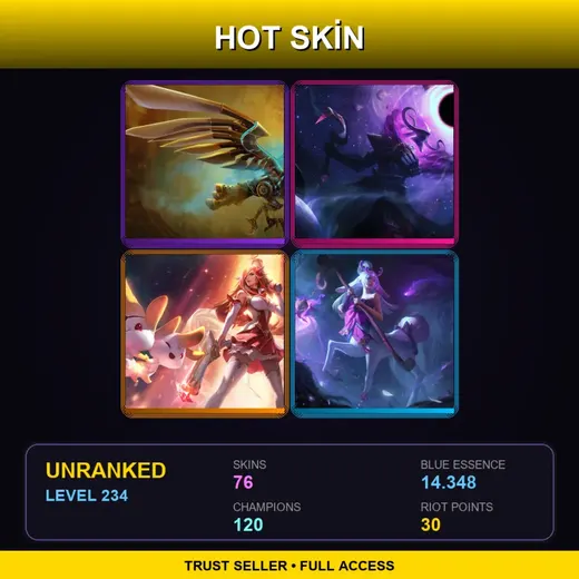 RU | Hextech Anivia | Star Guardian Miss Fortune | Spirit Blossom Lillia | Spirit Blossom Riven | 76 Skin | 120 Champ | Lv234 — Cafe Cuties Vladimir