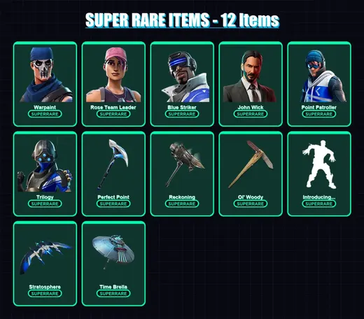 [PS4/PS5/XBOX/PC] | Warpaint | Rose Team Leader | Blue Striker | 155 skin | Lv2851