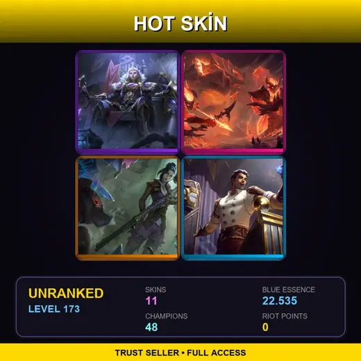 LAN | Victorious Sejuani | Infernal Shen | Arcane Enforcer Caitlyn | Arcane Inventor Jayce | 11 Skin | 48 Champ | Lv173 — Arcane Inventor Jayce