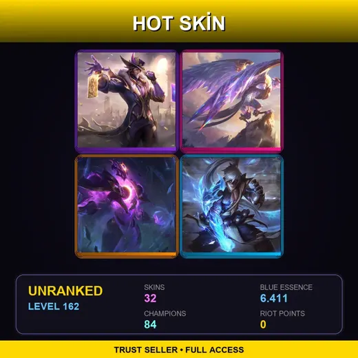 LAS | Victorious Twisted Fate | Victorious Anivia | Star Guardian Miss Fortune | Dark Star Xerath | 32 Skin | 84 Champ | Lv162