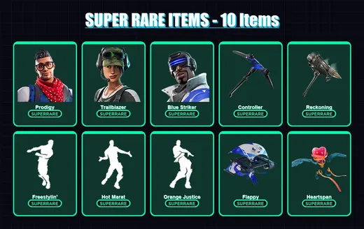 [PC/XBOX] | Prodigy | Trailblazer | Blue Striker | Zenith | Calamity | 44 skin | 46 pickaxe | 54 emote | 53 glider | Lv728