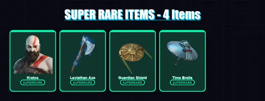[PC/PSN] | Kratos | Snap | Menace | Fallen Love Ranger | Mandalorian | 81 skin | 90 pickaxe | 54 emote | 68 glider | Lv758