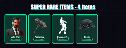 [PC/XBOX] | John Wick | Zenith | Shogun | Carbide | Deadpool | 107 skin | 69 pickaxe | 68 emote | 73 glider | Lv805