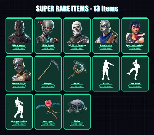 [PC/XBOX/PSN] | Black Knight | Elite Agent | OG Skull Trooper | Blue Squire | Sparkle Specialist | 30 skin | 25 pickaxe | 36 emote | 29 glider | Lv4