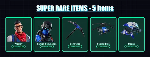 [PC] | Prodigy | Carbon Commando | The Ice King | Hybrid | Paradigm (Reality-659) | 100 skin | 96 pickaxe | 91 emote | 104 glider | Lv1444 — Game account