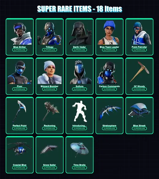 [PS4/PS5/XBOX/PC] | Blue Striker | Trilogy | Darth Vader | 274 skin | Lv2676 — Game account
