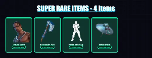 [PC/PSN] | Travis Scott | Lynx | Zenith | Raz | Menace | 103 skin | 171 pickaxe | 132 emote | 144 glider | Lv3011