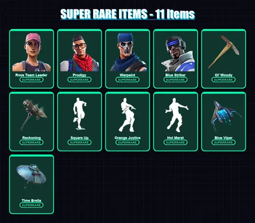 [PS4/PS5/XBOX/PC] | Rose Team Leader | Prodigy | Warpaint | Blue Striker | Lynx | 266 skin | 321 pickaxe | 292 emote | 226 glider | Lv3632 — Game account