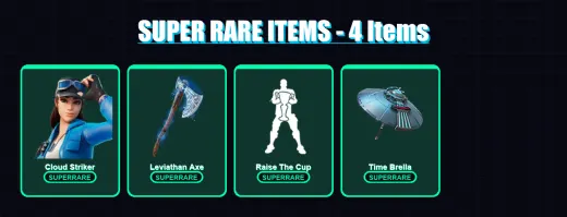 [PC/XBOX] | Cloud Striker | Menace | Fade | Valeria | The Cube Queen | 106 skin | 118 pickaxe | 86 emote | 107 glider | Lv1820 — Game account