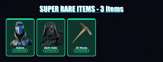 [PC/XBOX] | Sultura | Darth Vader | Snap | The Origin | Malik | 33 skin | 38 pickaxe | 26 emote | 36 glider | Lv617 — Game account