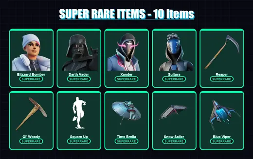 [PS4/PS5/XBOX/PC] | Blizzard Bomber | Darth Vader | Xander | Sultura | Renzo the Destroyer | 321 skin | 352 pickaxe | 235 emote | 214 glider | Lv336