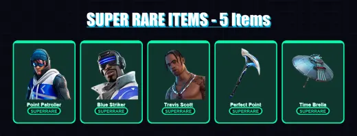 [PS4/PS5/XBOX/PC] | Point Patroller | Blue Striker | Travis Scott | 113 skin | Lv1678