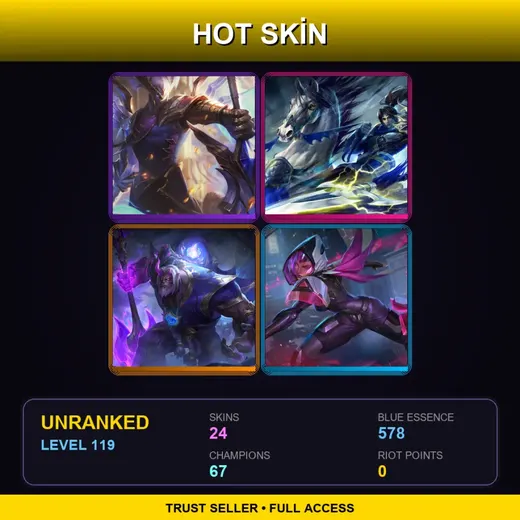 ME | Victorious Aatrox | Spirit Blossom Yorick | PROJECT: Irelia | PROJECT: Zed | 24 Skin | 67 Champ | Lv119