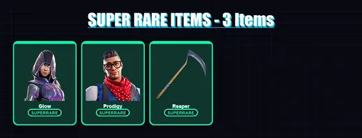 [PC/XBOX/PSN] | Glow | Prodigy | Ruin | Hybrid | Fusion | 54 skin | 36 pickaxe | 52 emote | 37 glider | Lv518