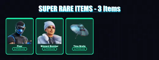 [PS4/PS5/PC] | Fixer | Blizzard Bomber | Era | Kado Thorne | Twyn | 127 skin | 156 pickaxe | 123 emote | 132 glider | Lv1847