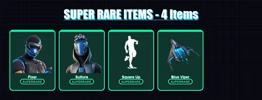 [PS4/PS5/XBOX/PC] | Fixer | Sultura | Charlotte | Chaos Origins | Toona Fish | 7 skin | 10 pickaxe | 6 emote | 8 glider | Lv51
