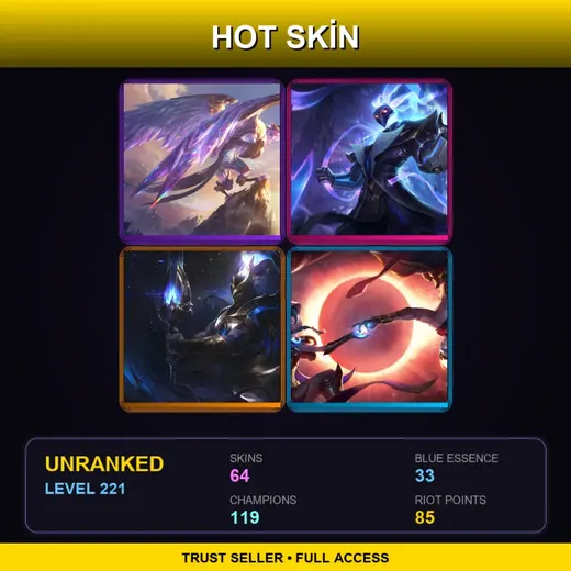 ME | Victorious Anivia | Spirit Blossom Tristana | Spirit Blossom Darius | Battle Academia Leona | 64 Skin | 119 Champ | Lv221