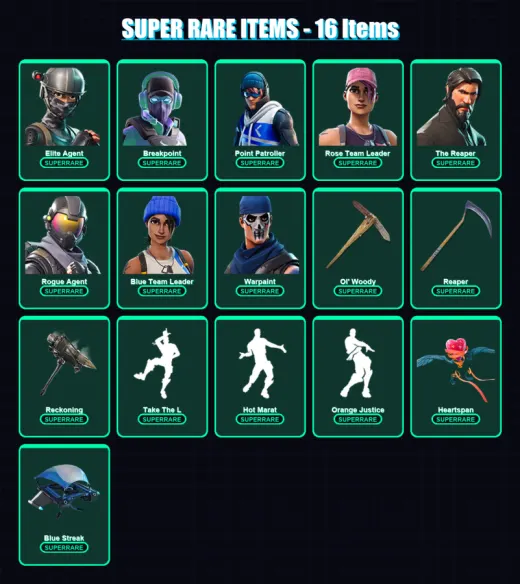 [PS4/PS5/XBOX/PC] | Elite Agent | Breakpoint | Point Patroller | 107 skin | Lv1728