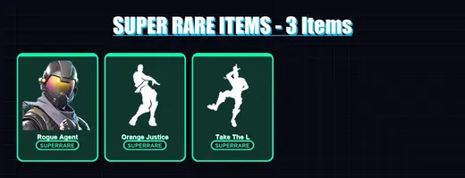 [PC/XBOX/PSN] | Rogue Agent | Drift | Valor | Carbide | Dark Vanguard | 15 skin | 12 pickaxe | 26 emote | 15 glider | Lv276