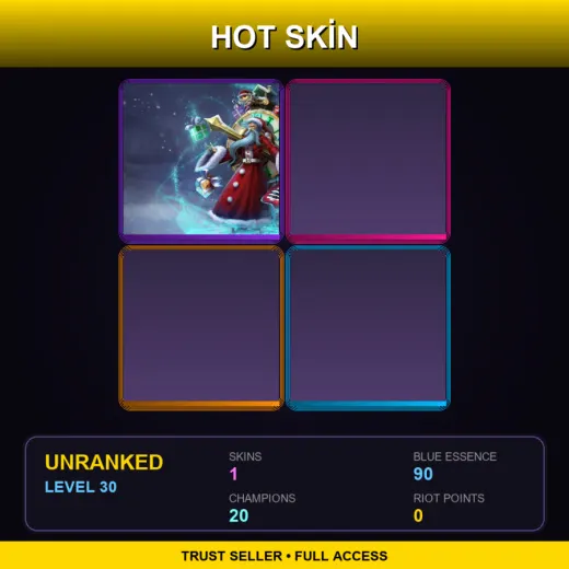 EUW | Old Saint Zilean | 1 Skin | 20 Champ | Lv30