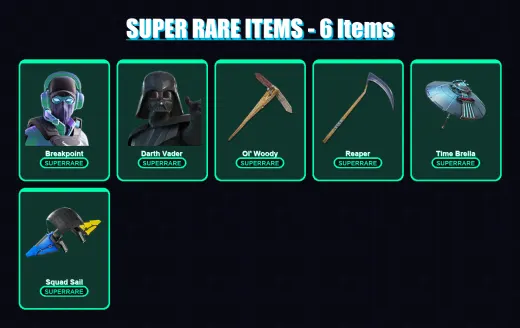 [PS4/PS5/PC] | Breakpoint | Darth Vader | Eternal Knight | The Cube Queen | Predator | 258 skin | 310 pickaxe | 222 emote | 207 glider | Lv4177