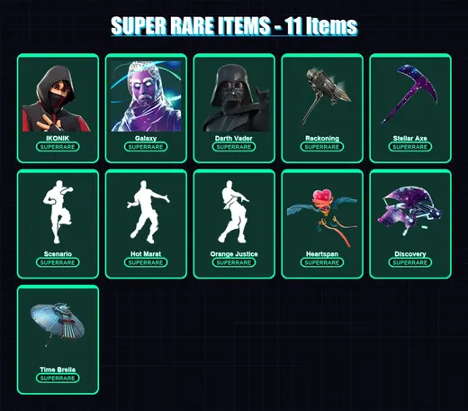 [PS4/PS5/XBOX/PC] | IKONIK | Galaxy | Darth Vader | Omega | Paradigm (Reality-659) | 366 skin | 396 pickaxe | 372 emote | 321 glider | Lv5668