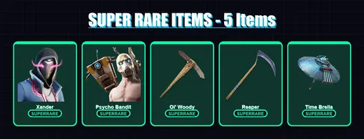 [PS4/PS5/PC] | Xander | Psycho Bandit | The Ageless | Era | Galaxy Scout | 277 skin | 359 pickaxe | 254 emote | 231 glider | Lv6499 — Game account
