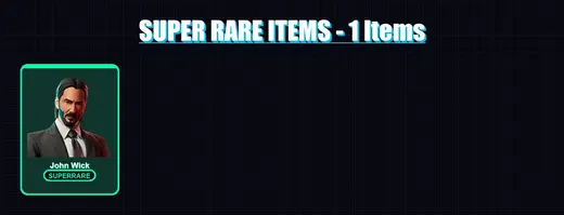 [PS4/PS5/XBOX/PC] | John Wick | Hades | Zeus | Peter Griffin | Peelverine | 127 skin | 180 pickaxe | 120 emote | 133 glider | Lv1751