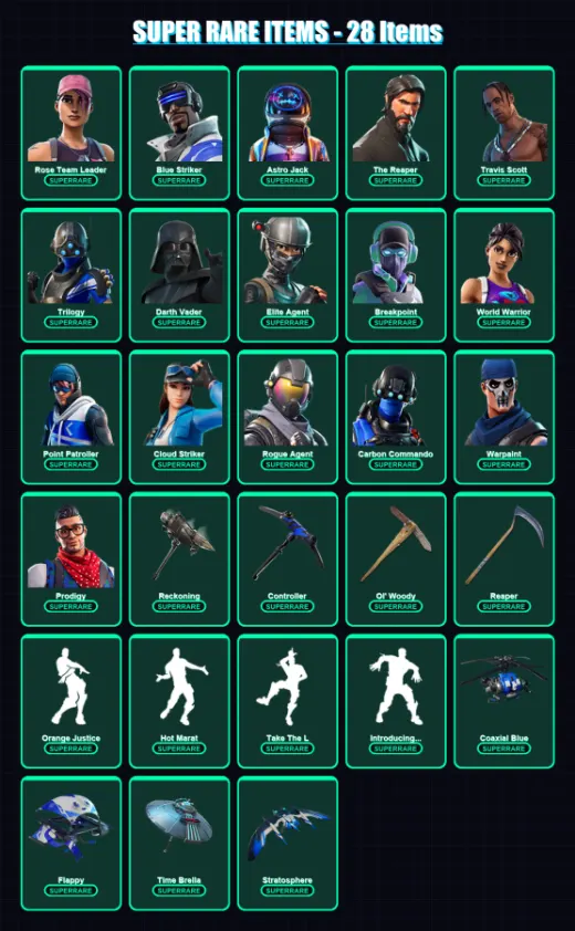 [PS4/PS5/XBOX/PC] | Rose Team Leader | Blue Striker | Astro Jack | 212 skin | Lv2872