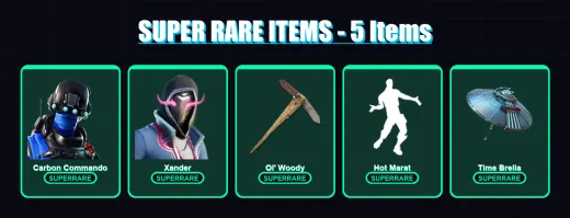 [PC/XBOX/PSN] | Carbon Commando | Xander | Ruin | Eternal Knight | Hades | 136 skin | 189 pickaxe | 140 emote | 154 glider | Lv2393