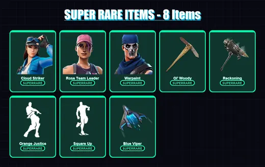 [PC/XBOX/PSN] | Cloud Striker | Rose Team Leader | Warpaint | Raz | Ragnarok | 49 skin | 50 pickaxe | 68 emote | 46 glider | Lv511 — Game account