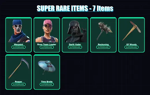 [PC/XBOX/PSN] | Warpaint | Rose Team Leader | Darth Vader | Peter Griffin | Lynx | 202 skin | 267 pickaxe | 187 emote | 209 glider | Lv3188 — Game account