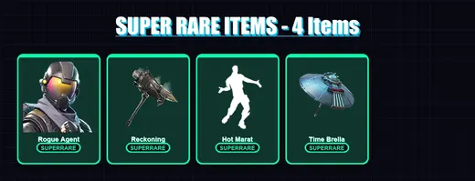[PC/XBOX/PSN] | Rogue Agent | Zenith | A.I.M. | Calamity | Lynx | 16 skin | 23 pickaxe | 26 emote | 31 glider | Lv455