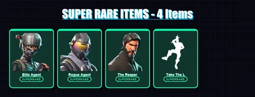 [PS4/PS5/XBOX/PC] | Elite Agent | Rogue Agent | The Reaper | Drift | Carbide | 12 skin | 8 pickaxe | 13 emote | 14 glider | Lv180 — Game account