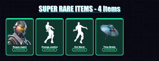 [PC/XBOX/PSN] | Rogue Agent | Ragnarok | Carbide | Drift | Sledgehammer | 14 skin | 15 pickaxe | 25 emote | 15 glider | Lv231