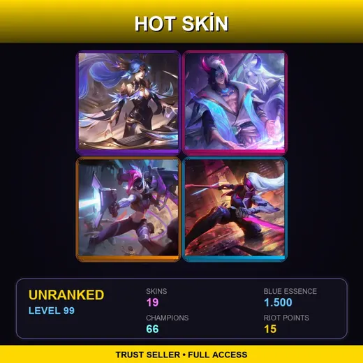 ME | Victorious Sona | Spirit Blossom Aphelios | PROJECT: Jinx | PROJECT: Katarina | 19 Skin | 66 Champ | Lv99