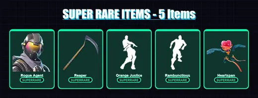 [PC/XBOX] | Rogue Agent | Hybrid | The Visitor | Drift | Blackheart | 29 skin | 26 pickaxe | 31 emote | 28 glider | Lv395 — Game account
