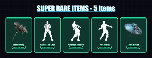 [PC/XBOX/PSN] | Lynx | Carbide | Midas | Raz | Blackheart | 72 skin | 75 pickaxe | 104 emote | 94 glider | Lv1725