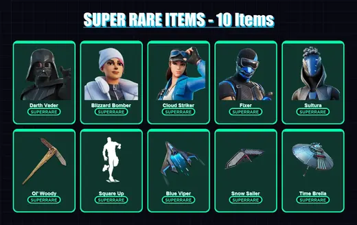 [PS4/PS5/XBOX/PC] | Darth Vader | Blizzard Bomber | Cloud Striker | Fixer | Sultura | 109 skin | 176 pickaxe | 106 emote | 147 glider | Lv2721 — Game account