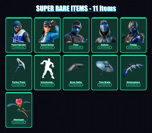 [PC/XBOX/PSN] | Point Patroller | Cloud Striker | Fixer | Sultura | Trilogy | 141 skin | 225 pickaxe | 185 emote | 178 glider | Lv2911