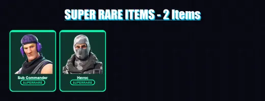 [PC/PSN] | Sub Commander | Havoc | Fade | Deadpool | Gear Specialist Maya | 121 skin | 172 pickaxe | 103 emote | 104 glider | Lv1910