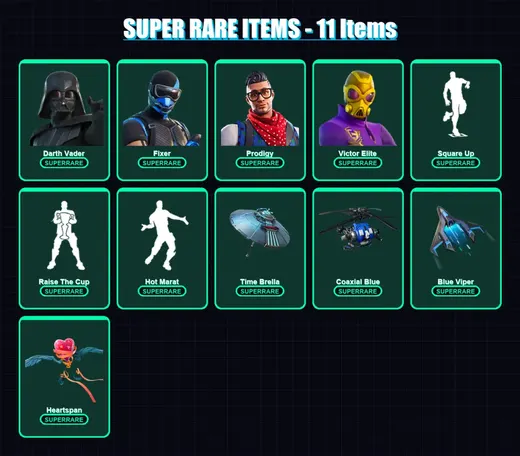 [PS4/PS5/XBOX/PC] | Darth Vader | Fixer | Prodigy | Victor Elite | Omegarok | 176 skin | 235 pickaxe | 191 emote | 219 glider | Lv3865