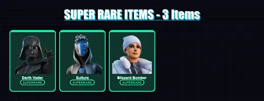 [PS4/PS5/XBOX/PC] | Darth Vader | Sultura | Blizzard Bomber | Ronin | Malik | 53 skin | 54 pickaxe | 36 emote | 45 glider | Lv833 — Game account