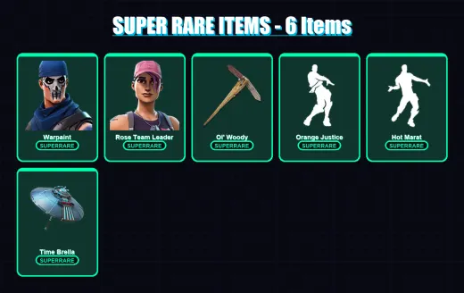 [SWITCH/XBOX/PSN/PC] | Warpaint | Rose Team Leader | Carbide | Midas | Zenith | 138 skin | 142 pickaxe | 181 emote | 127 glider | Lv1855