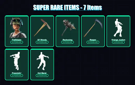 [PC/XBOX/PSN] | Trailblazer | Omega | Mandalorian | Dire | Enforcer | 35 skin | 31 pickaxe | 35 emote | 33 glider | Lv383